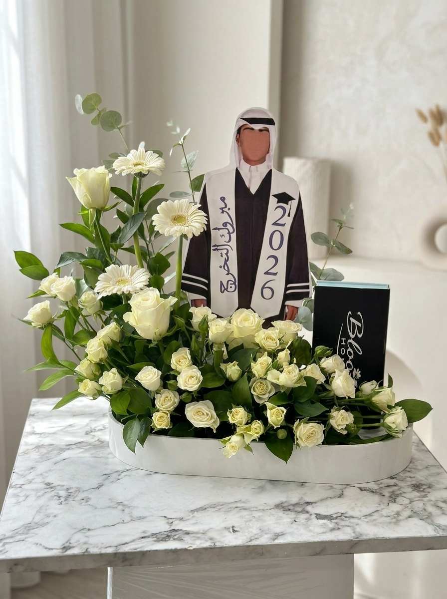 استاند الخريج مع الشيكولاته